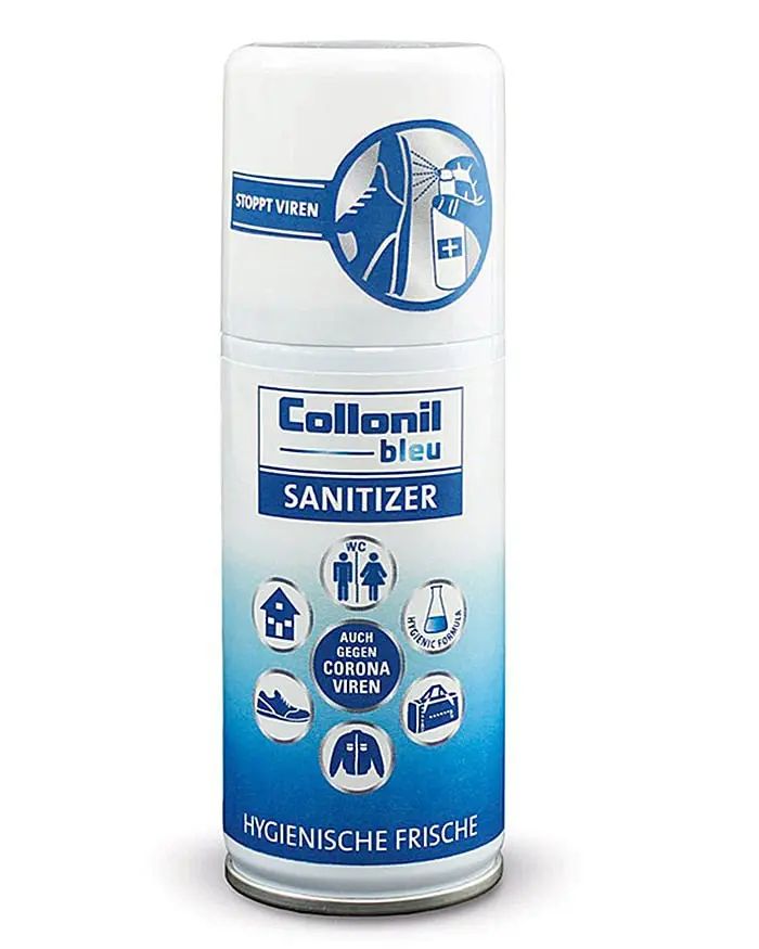 Bleu Sanitizer 100 ml Collonil, skuteczny środek do dezynfekcji