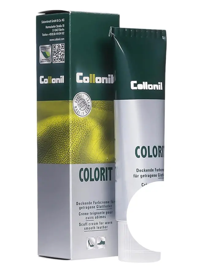Biała pasta, renowator do skóry licowej, Colorit Collonil