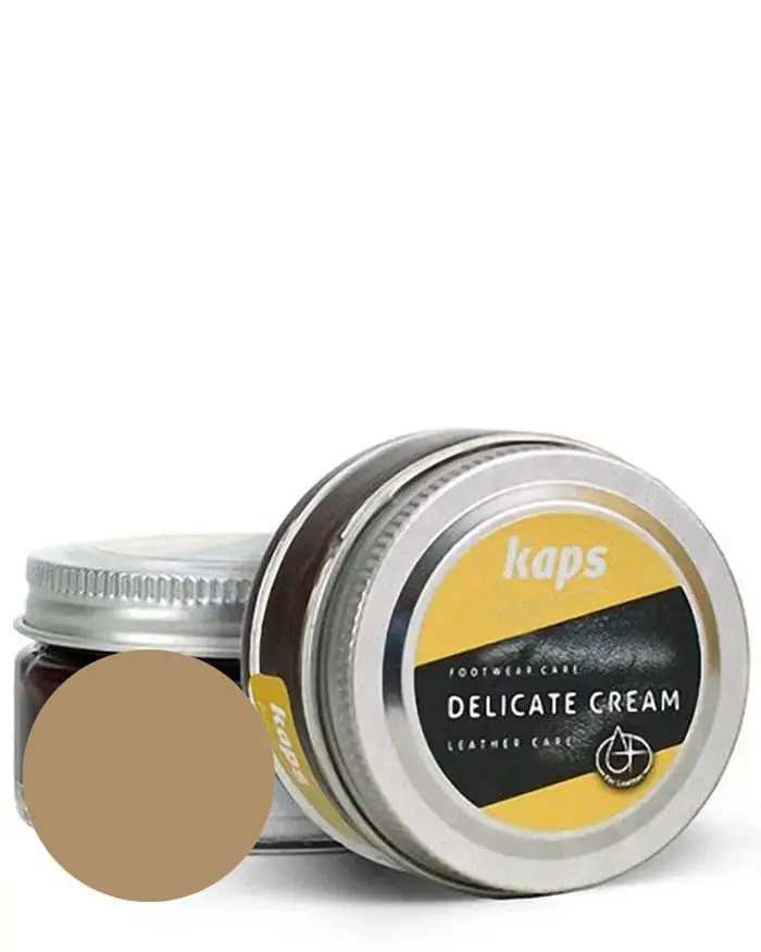 Ciemnobeżowy krem do skóry licowej, Delicate Cream Kaps 167