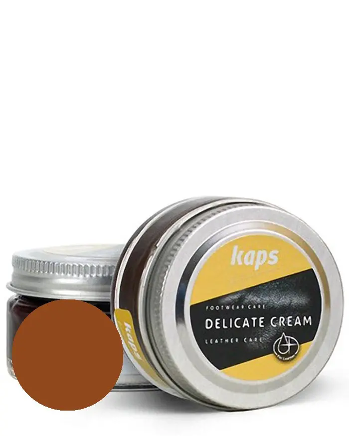 Krem do skóry licowej, Delicate Cream Kaps Koniak 149