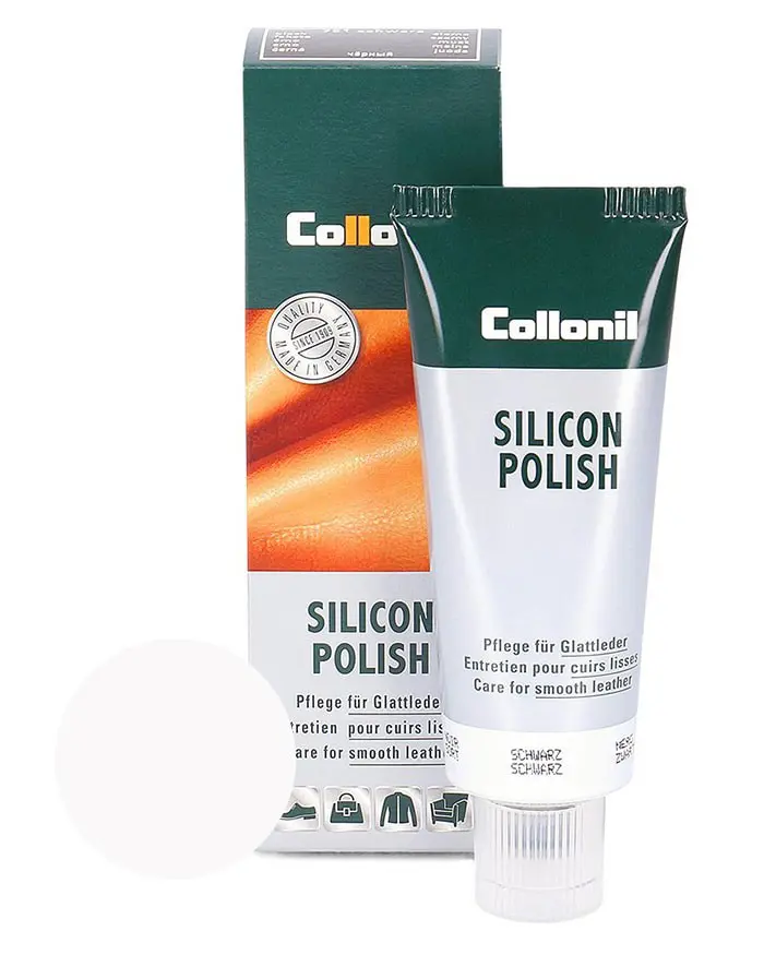 Bezbarwna pasta do butów, Silicon Polish Collonil 75 ml