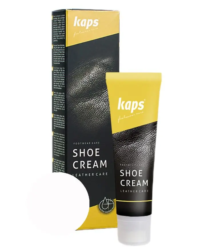 Bezbarwny krem, pasta do butów, Shoe Cream Kaps