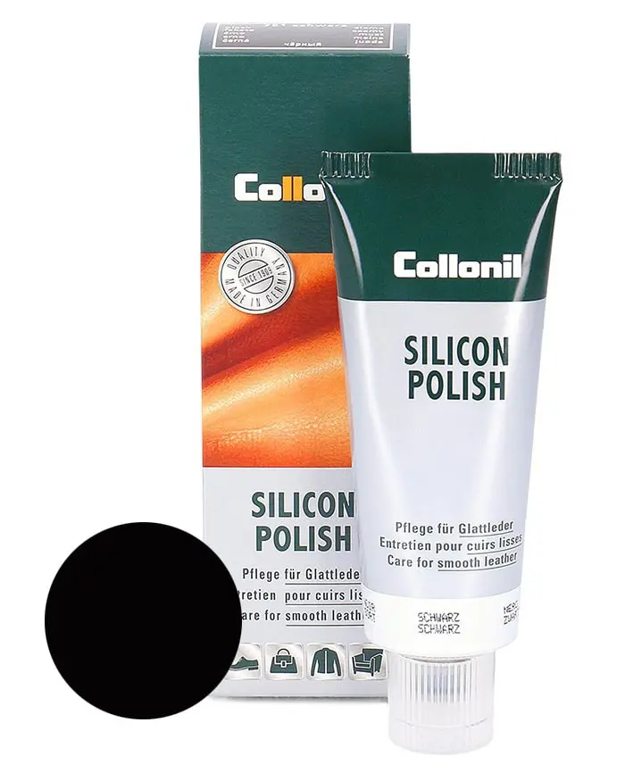 Czarna pasta do butów, Silicon Polish Collonil 75 ml