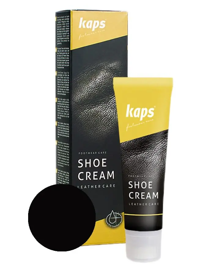 Czarny krem, pasta do butów Shoe Cream Kaps 118