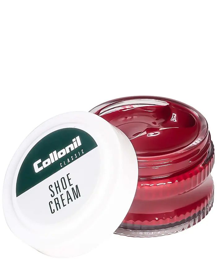 Czerwony krem do skóry licowej, Shoe Cream 418 Red Collonil