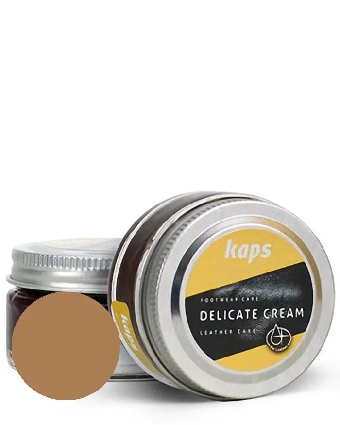 Krem do skóry licowej,  Delicate Cream Kaps 120 brązowy cukier