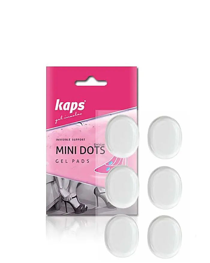 Mini Dots Kaps, małe, żelowe, okrągłe, poduszeczki żelowe