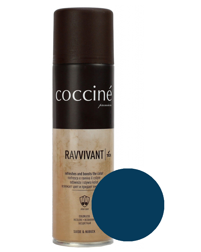 Revvivant Coccine, granatowy renowator do zamszu nubuku, 250 ml