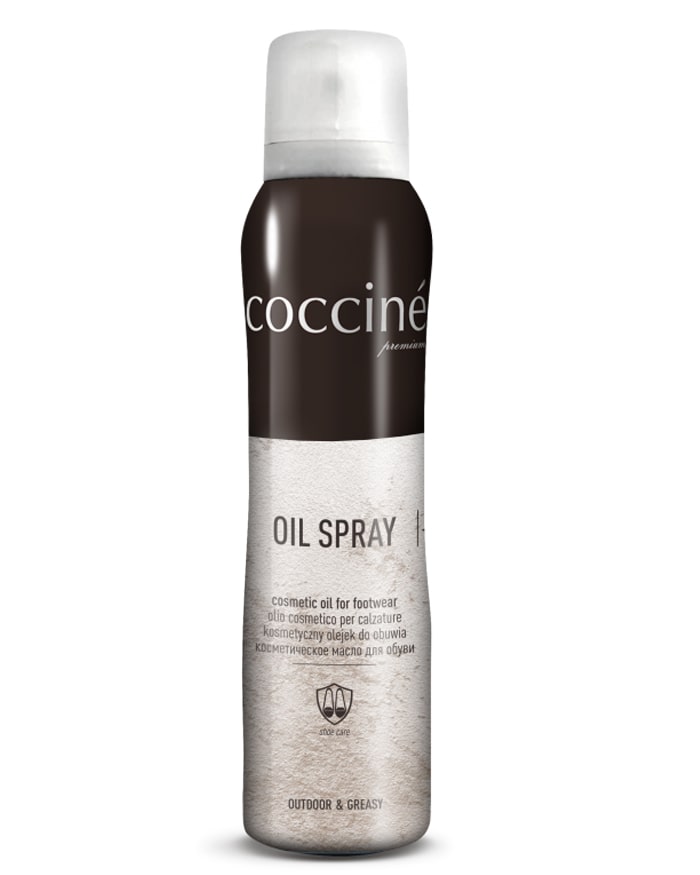 Oil Spray Coccine, tłuszcz do butów, bezbarwny 150 ml