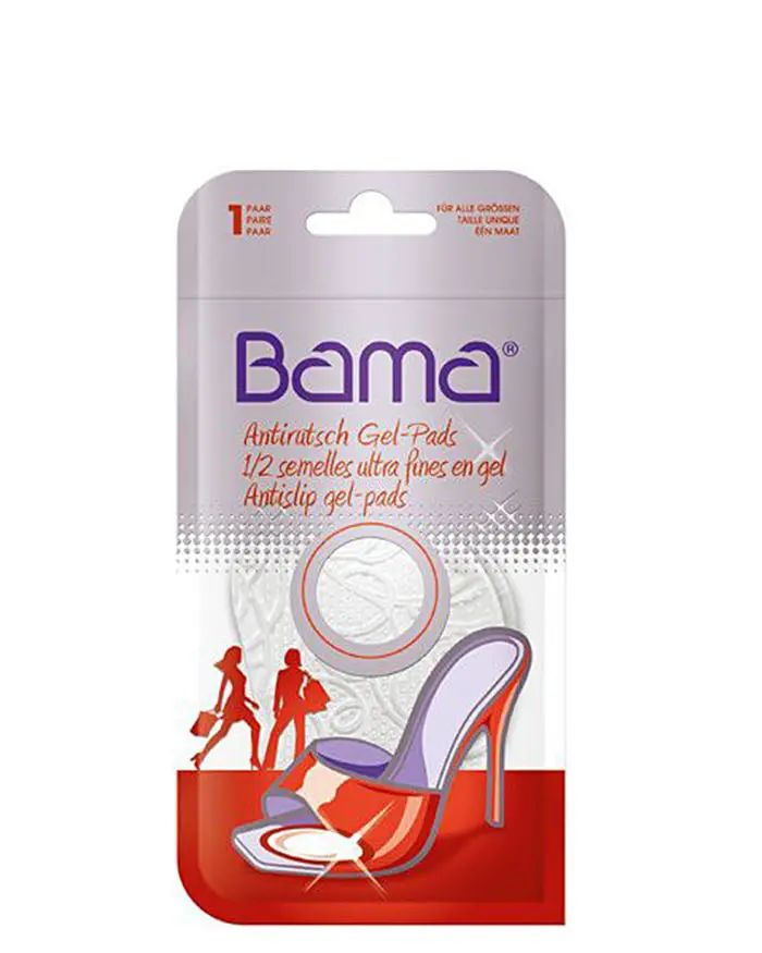 Półwkładki żelowe, antypoślizgowe, Anti Slip Gel Pads, Bama