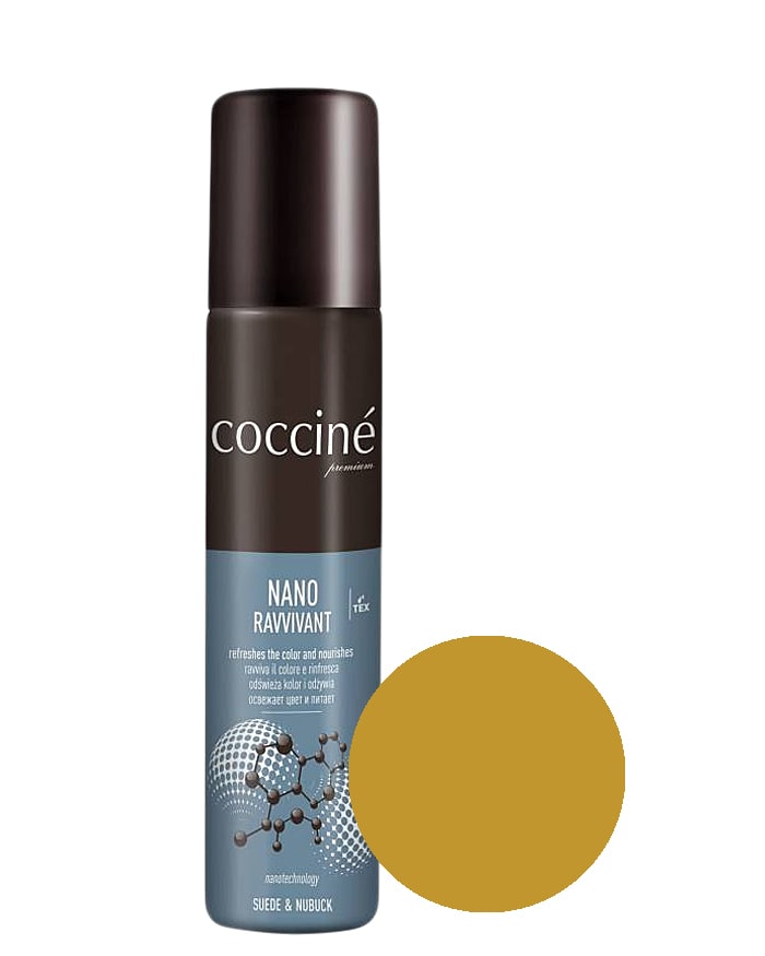 Nano Revvivant Coccine, pasta do zamszu, nubuku, camel, 100 ml