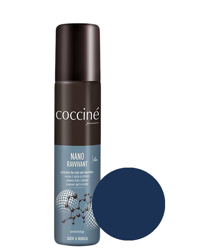 Nano Revvivant Coccine, granatowa pasta do zamszu, nubuku 100 ml