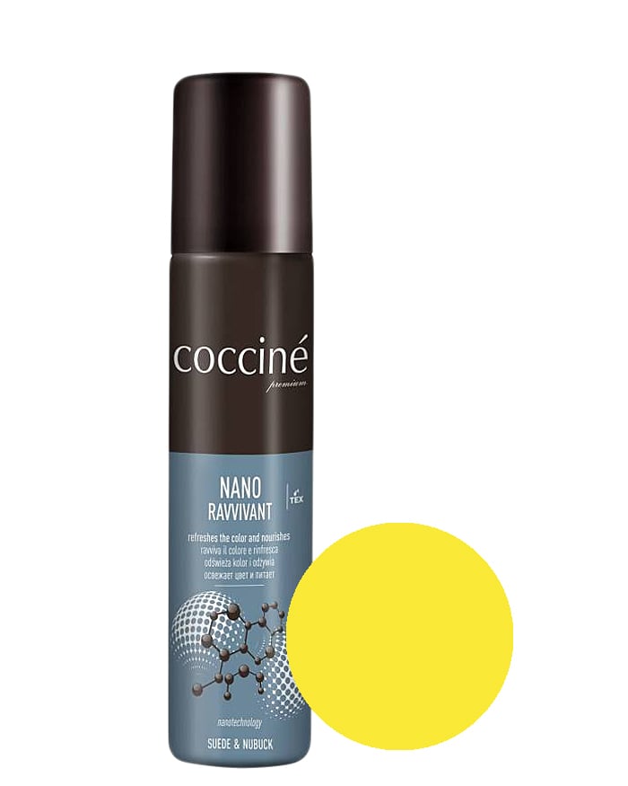 Nano Revvivant Coccine, żółta pasta do zamszu, nubuku 100 ml