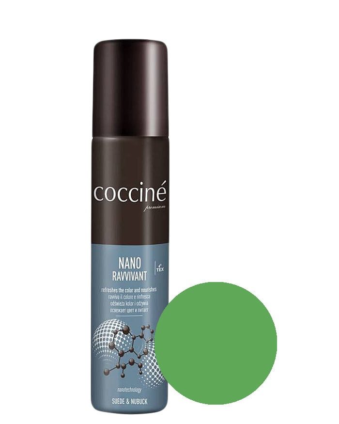 Nano Revvivant Coccine, zielona pasta do zamszu, nubuku 100 ml