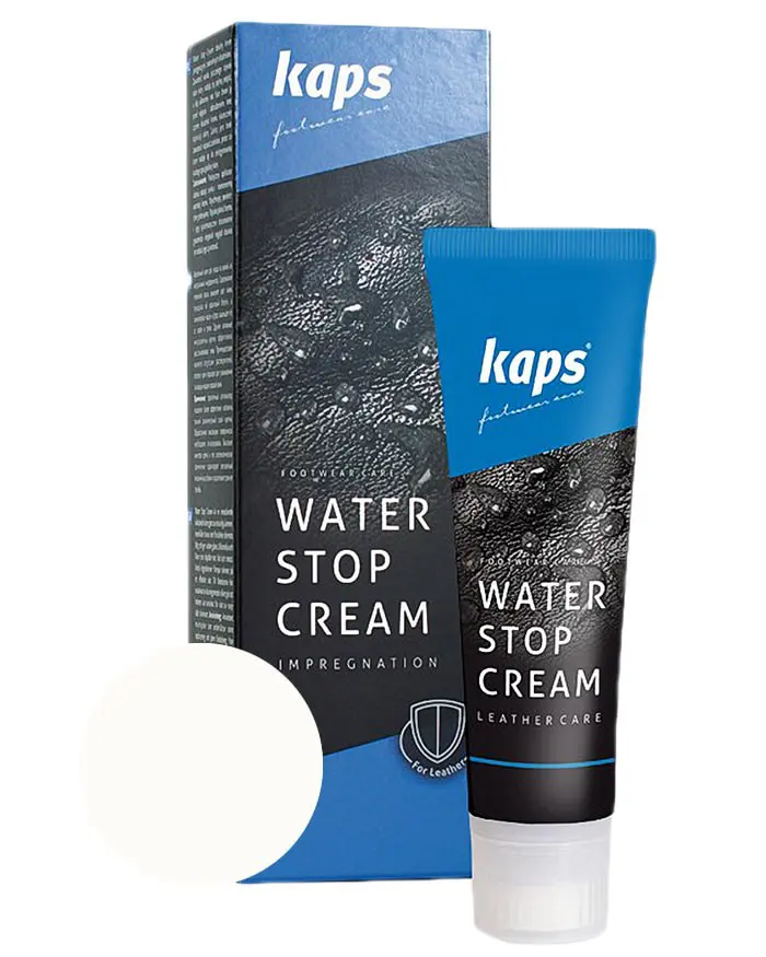 Biała pasta do butów, Water Stop Cream Kaps 75 ml