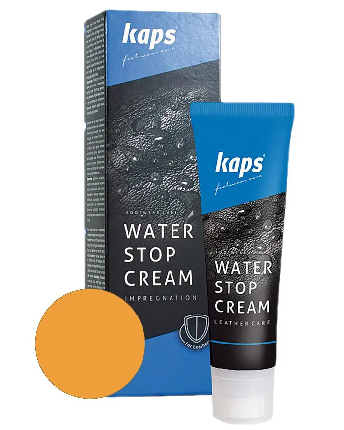 Pasta do butów, Water Stop Cream Kaps Natural, 75 ml