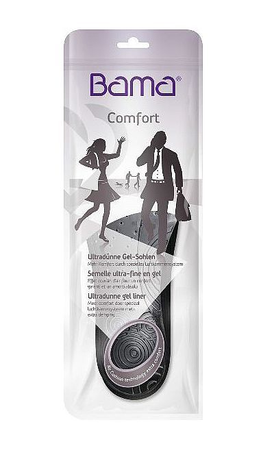 ŻELOWE WKŁADKI DO BUTÓW GEL COMFORT BAMA ULTRA CIENKIE